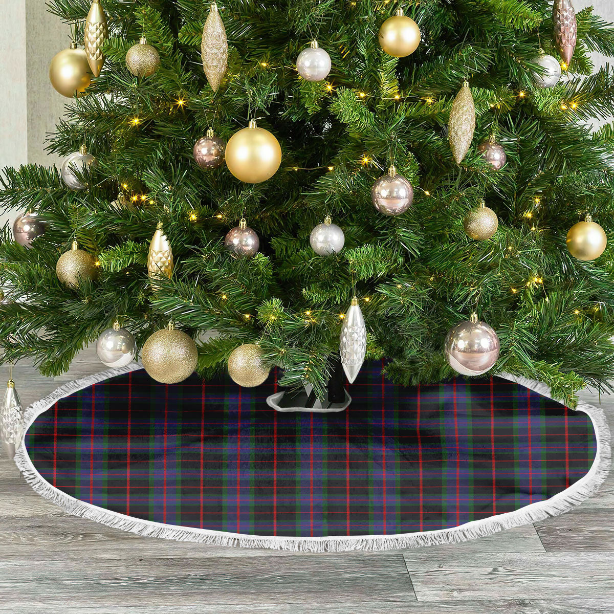 Clan Nairn Tartan Christmas Tree Skirt YX50 Nairn Tartan Tartan Christmas   