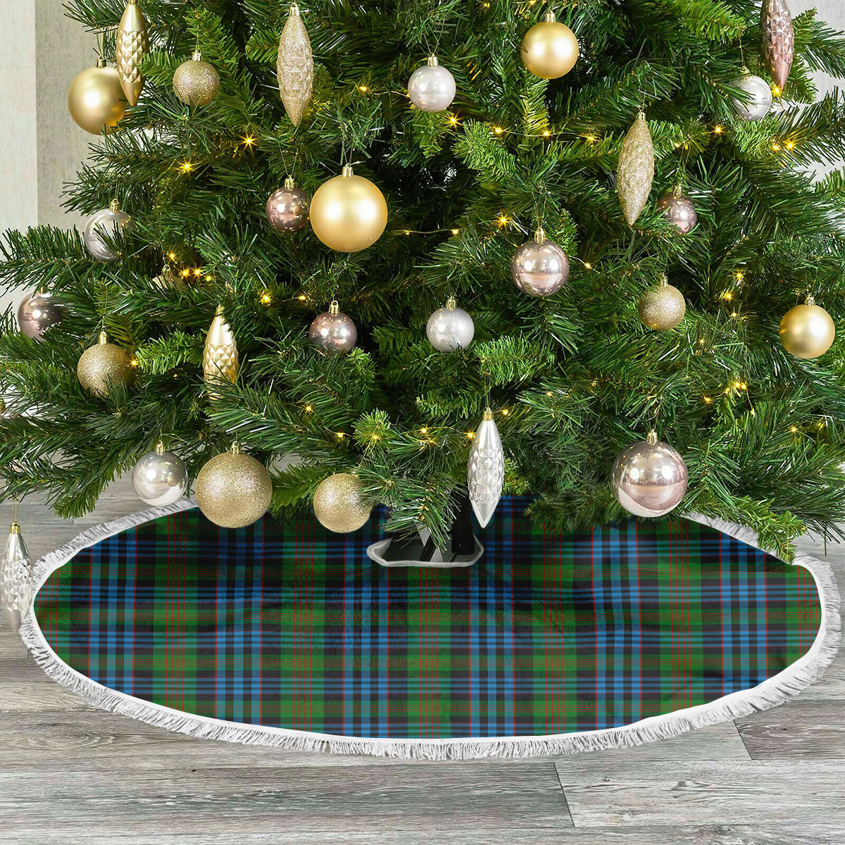 Clan Newlands Tartan Christmas Tree Skirt UI26 Newlands Tartan Tartan Christmas   