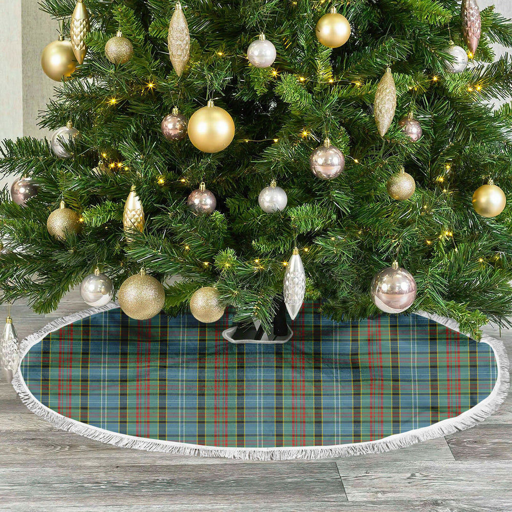 Clan Paisley District Tartan Christmas Tree Skirt MX44 Paisley District Tartan Tartan Christmas   