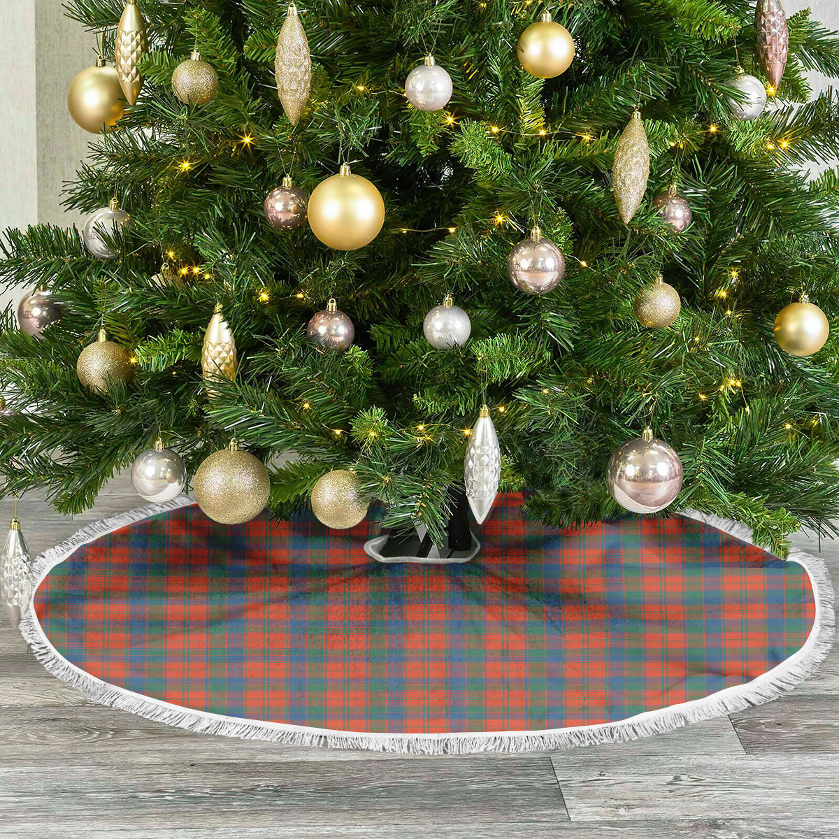 Clan Robertson Ancient Tartan Christmas Tree Skirt YW49 Robertson Ancient Tartan Tartan Christmas   