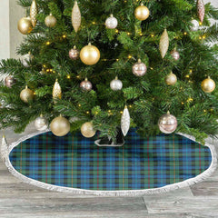 Clan Smith Ancient Tartan Christmas Tree Skirt RE58 Smith Ancient Tartan Tartan Christmas   