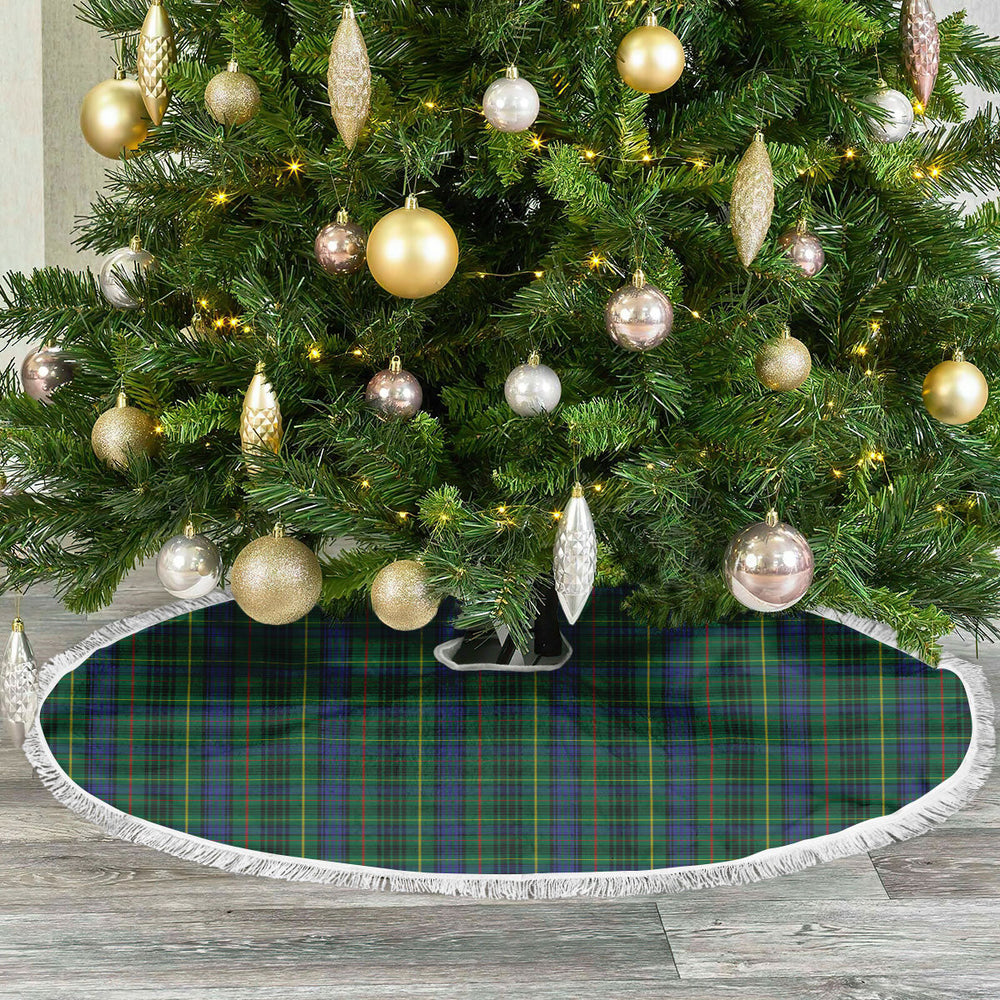 Clan Stewart Hunting Modern Tartan Christmas Tree Skirt FK28 Stewart Hunting Modern Tartan Tartan Christmas   
