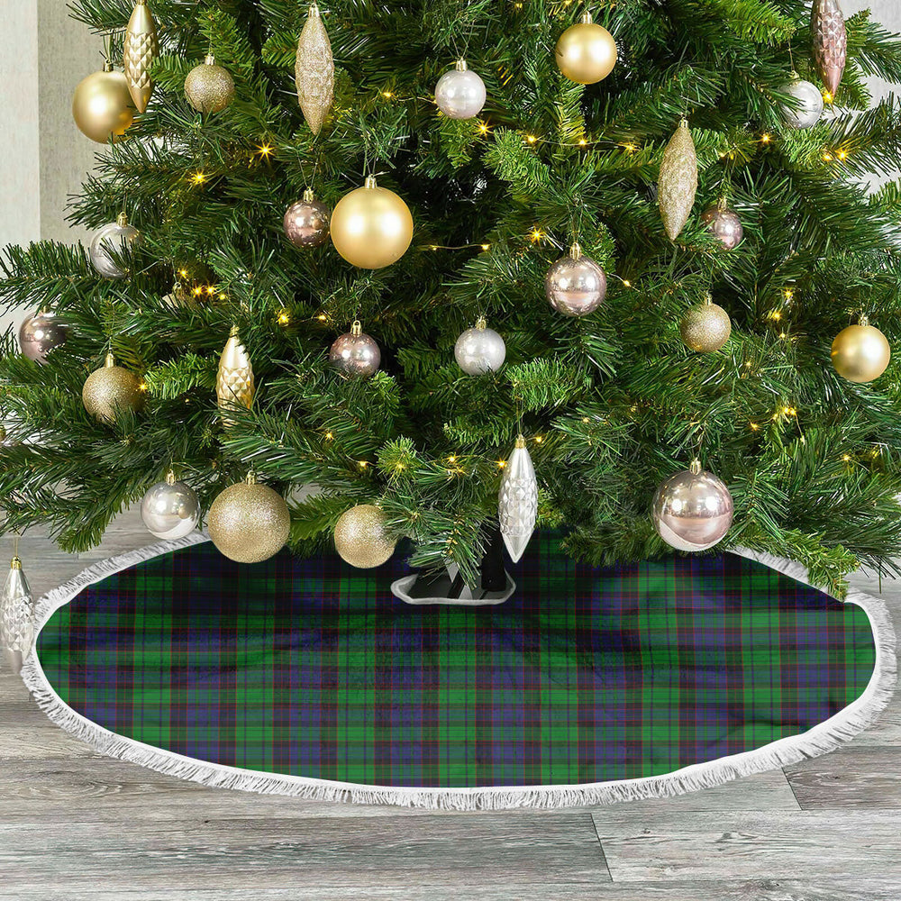 Clan Stewart Old Modern Tartan Christmas Tree Skirt FD49 Stewart Old Modern Tartan Tartan Christmas   
