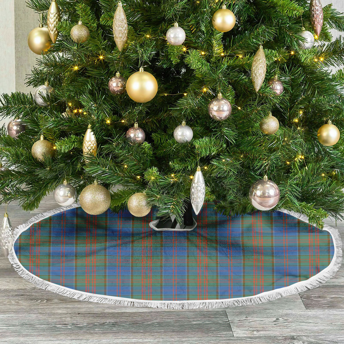 Clan Stewart of Appin Hunting Ancient Tartan Christmas Tree Skirt RX15 Stewart of Appin Hunting Ancient Tartan Tartan Christmas   
