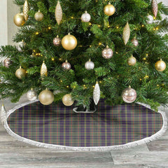 Clan Taylor Weathered Tartan Christmas Tree Skirt YO35 Taylor Weathered Tartan Tartan Christmas   