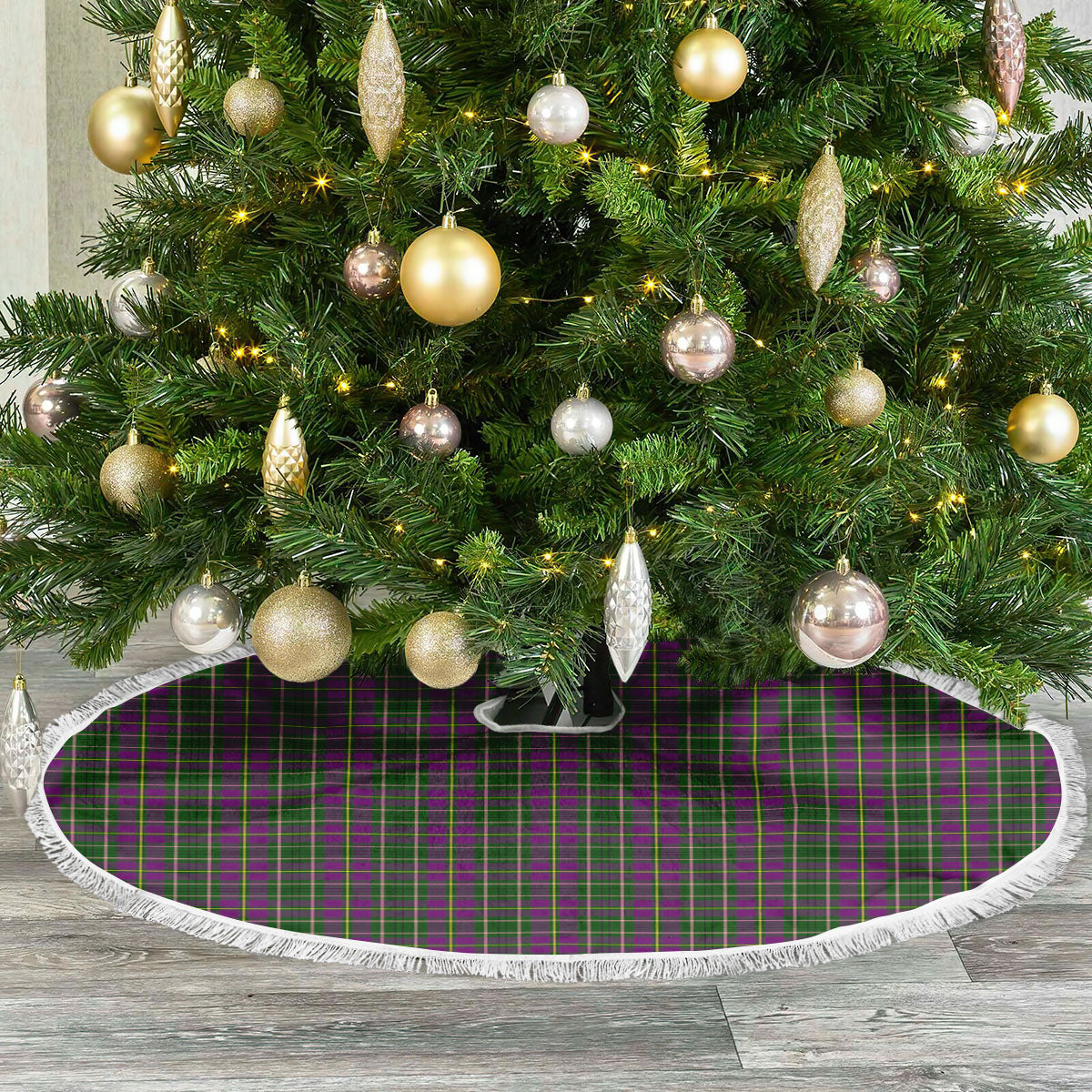 Clan Taylor Tartan Christmas Tree Skirt VW67 Taylor Tartan Tartan Christmas   