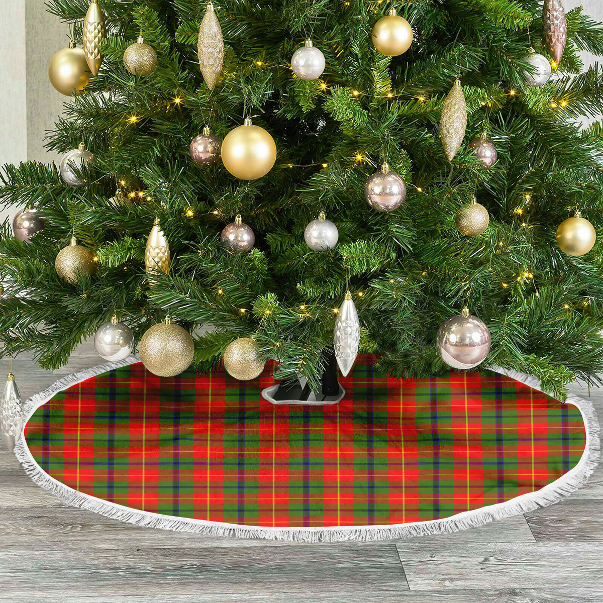 Clan Turnbull Dress Tartan Christmas Tree Skirt LD32 Turnbull Dress Tartan Tartan Christmas   