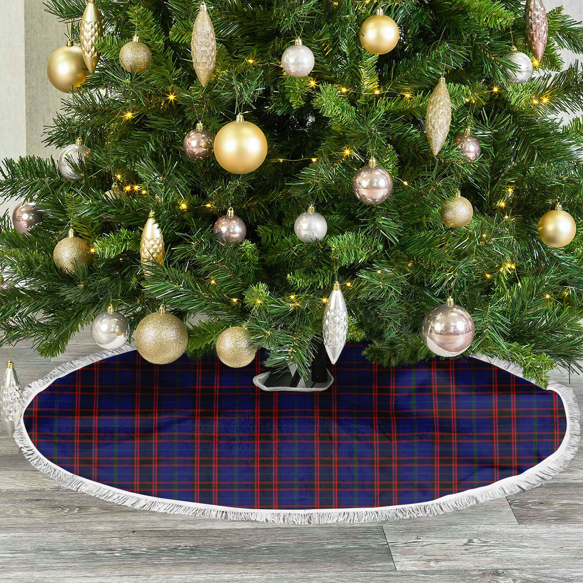 Clan Wedderburn Tartan Christmas Tree Skirt WW21 Wedderburn Tartan Tartan Christmas   