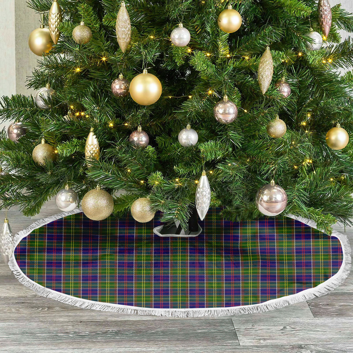 Clan Whitefoord Tartan Christmas Tree Skirt GS46 Whitefoord Tartan Tartan Christmas   