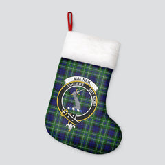 Clan MacNeil of Colonsay Modern Tartan Crest Christmas Stocking AH85 MacNeil of Colonsay Modern Tartan Tartan Stocking   