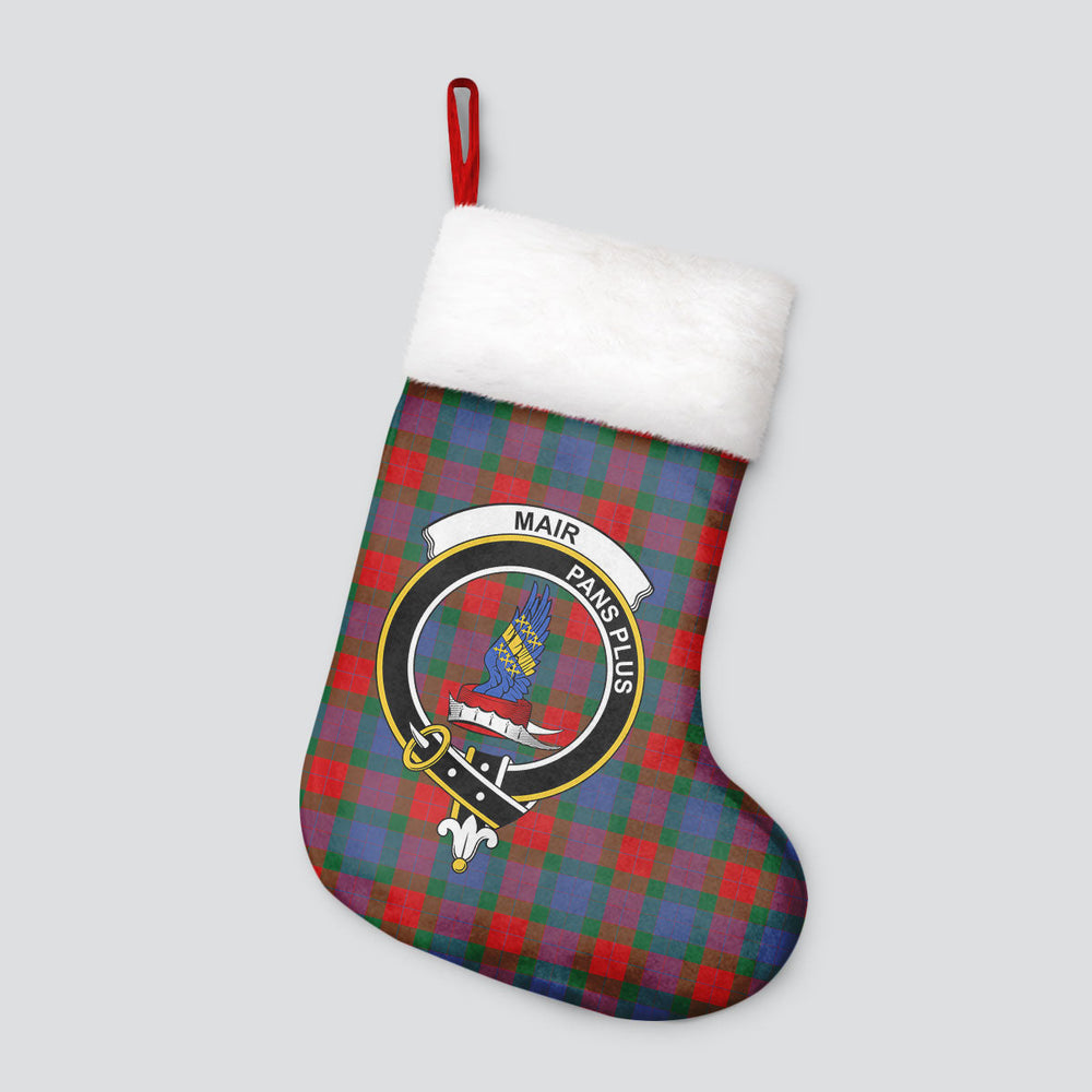 Clan Mar Tartan Crest Christmas Stocking RQ16 Mar Tartan Tartan Stocking   
