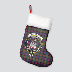 Clan McCrindle Tartan Crest Christmas Stocking EW93 McCrindle Tartan Tartan Stocking   