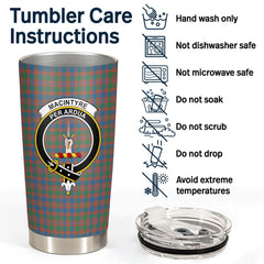 Clan MacIntyre Ancient Tartan Crest Tumbler HD61 Clan MacIntyre Tartan Today   