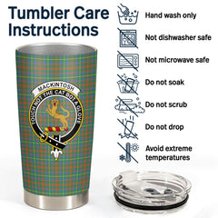 Clan MacKintosh Hunting Ancient Tartan Crest Tumbler YB54 Clan MacKintosh / MacIntosh Tartan Today   
