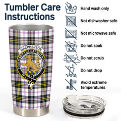 Clan MacPherson Dress Modern Tartan Crest Tumbler WM87 Clan MacPherson Tartan Today   