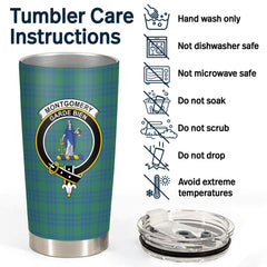 Clan Montgomery Ancient Tartan Crest Tumbler LB19 Clan Montgomery Tartan Today   