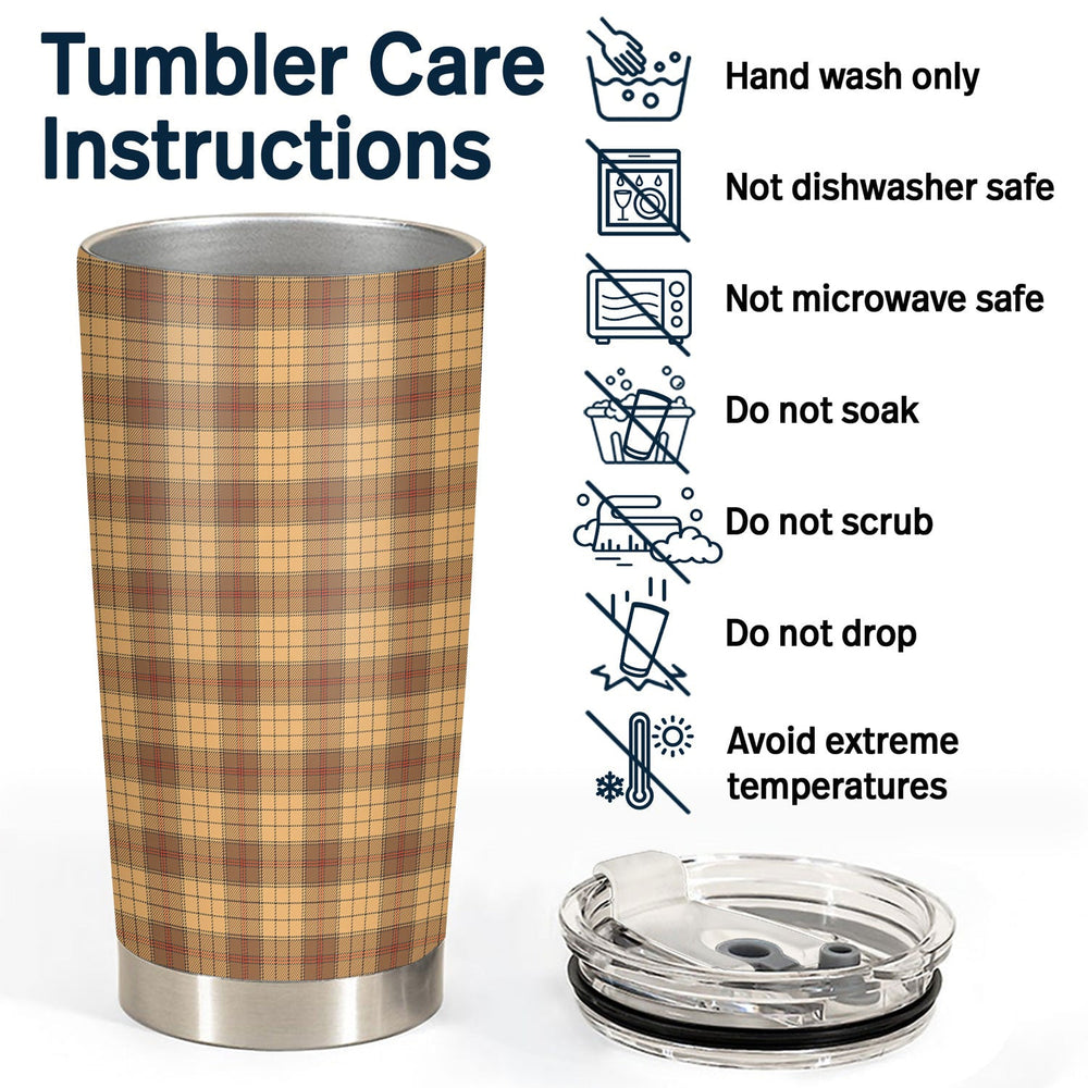 Clan Ulster Tartan TumblerPP64 Clan Hall Tartan Today   