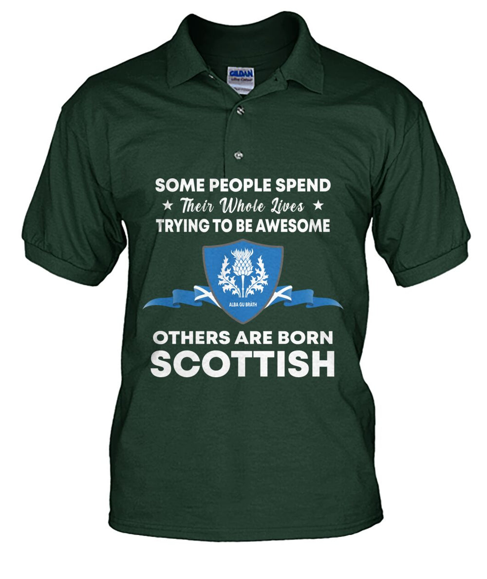 Clan Scottish 2D Polo Shirt - Awesome Scottish Style ZC32 Scottish 2D - Awesome Scottish Style Tartan Polo   
