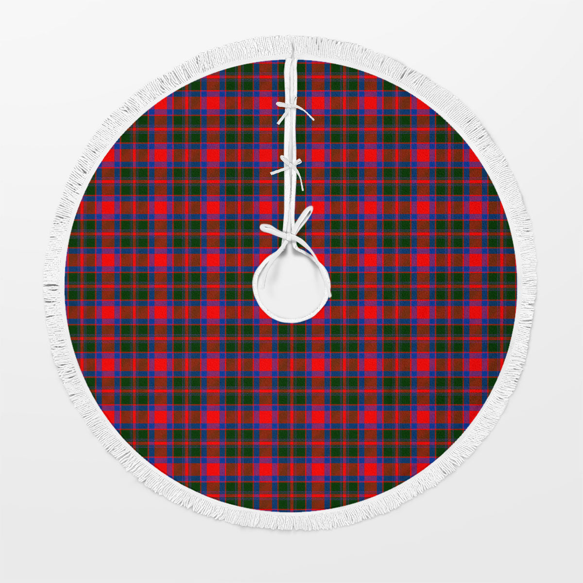 Clan Carrick District Tartan Christmas Tree Skirt DE64 Carrick District Tartan Tartan Christmas   