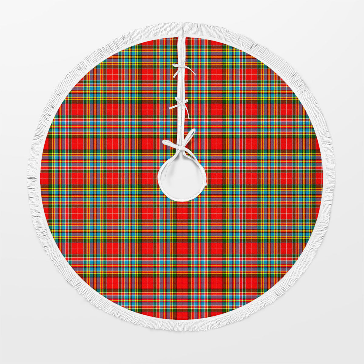 Clan Chattan Tartan Christmas Tree Skirt DU57 Chattan Tartan Tartan Christmas   