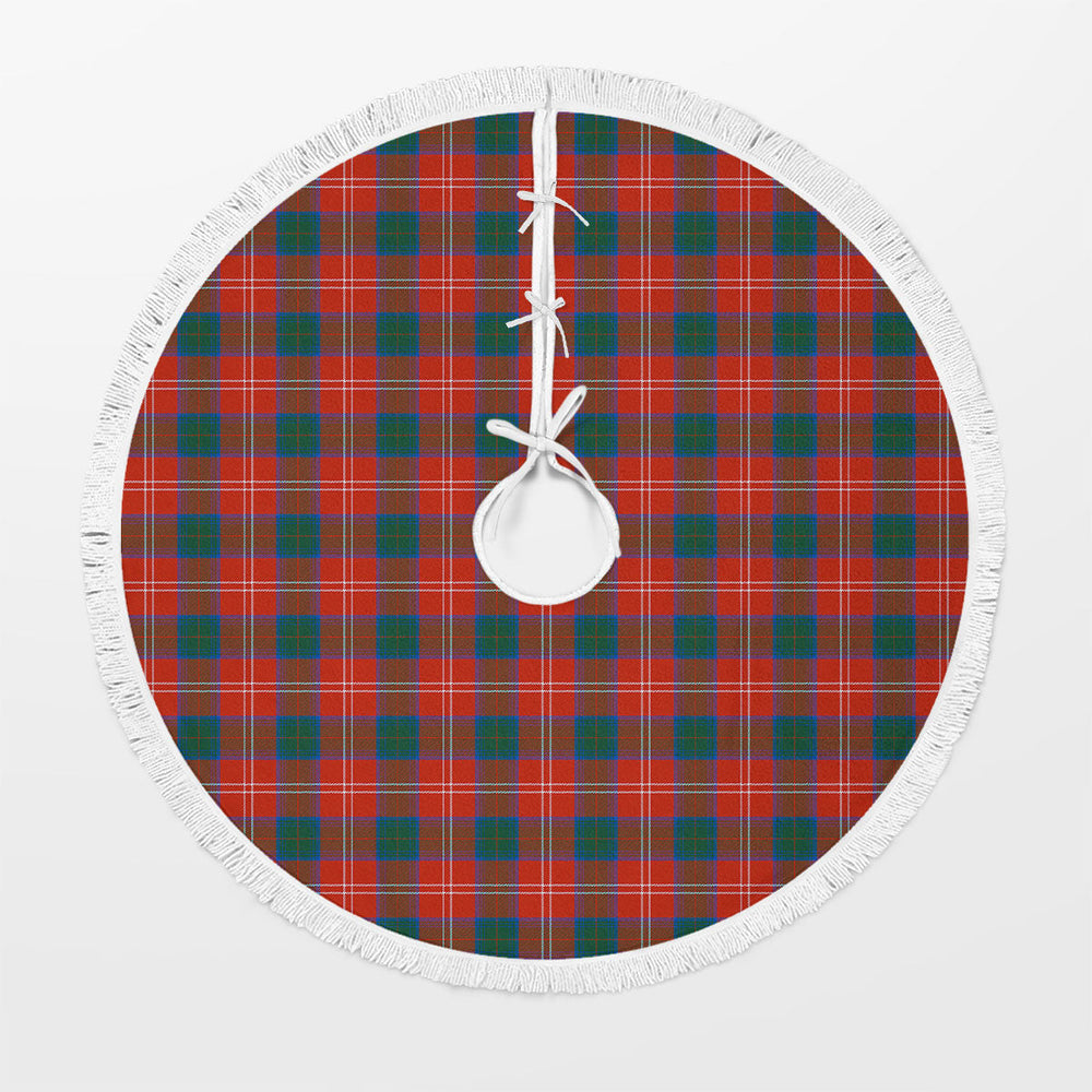 Clan Chisholm Ancient Tartan Christmas Tree Skirt DR45 Chisholm Ancient Tartan Tartan Christmas   