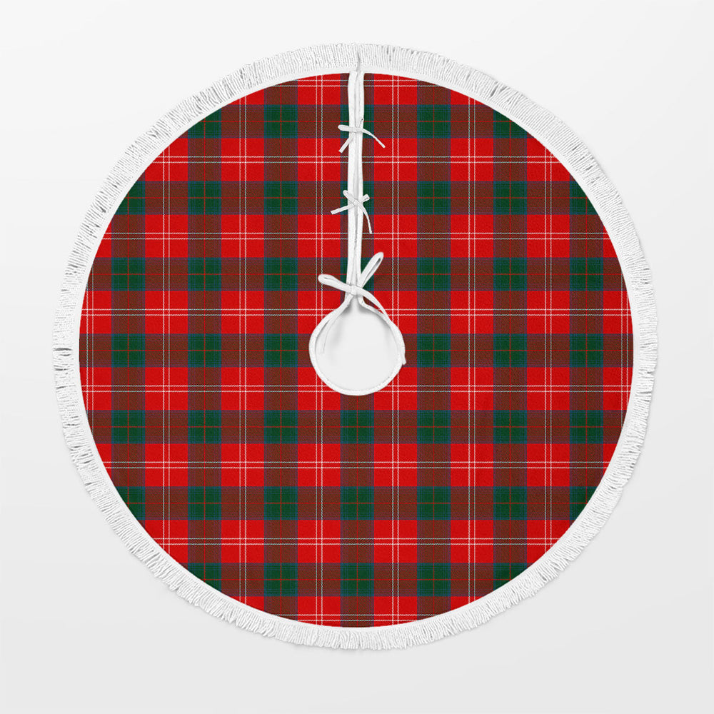 Clan Chisholm Modern Tartan Christmas Tree Skirt NX45 Chisholm Modern Tartan Tartan Christmas   