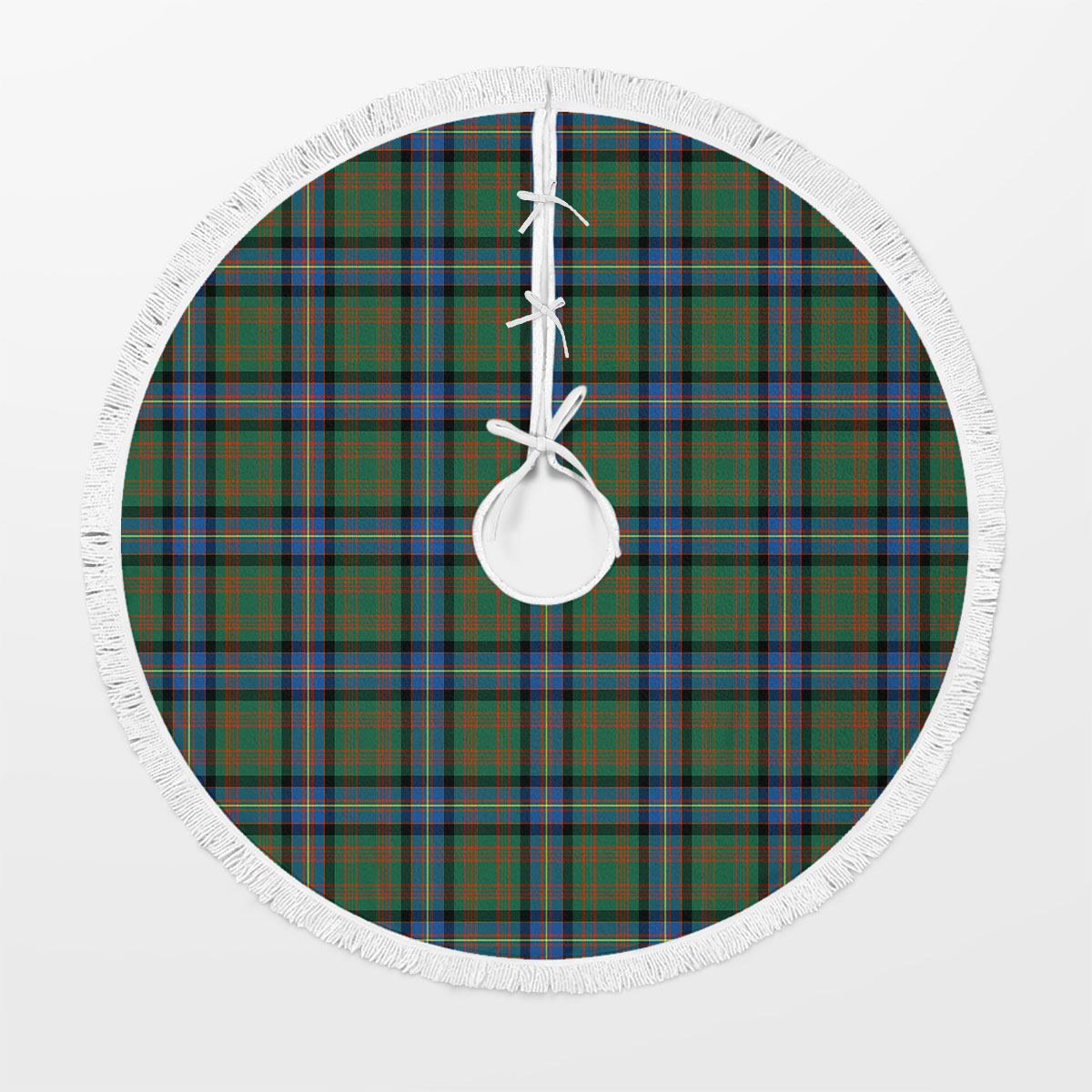 Clan Cochrane Ancient Tartan Christmas Tree Skirt VO72 Cochrane Ancient Tartan Tartan Christmas   
