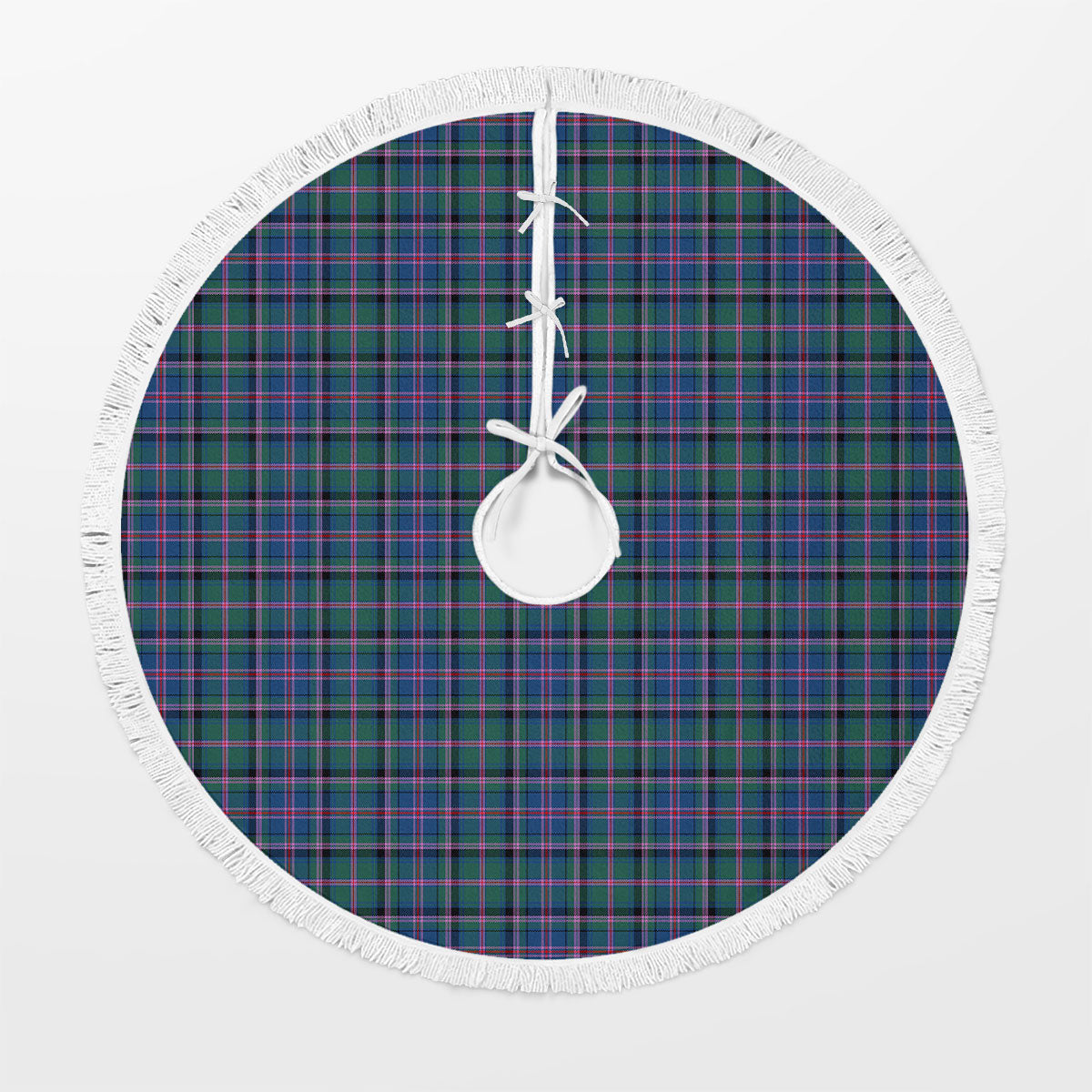 Clan Cooper Ancient Tartan Christmas Tree Skirt EQ28 Cooper Ancient Tartan Tartan Christmas   