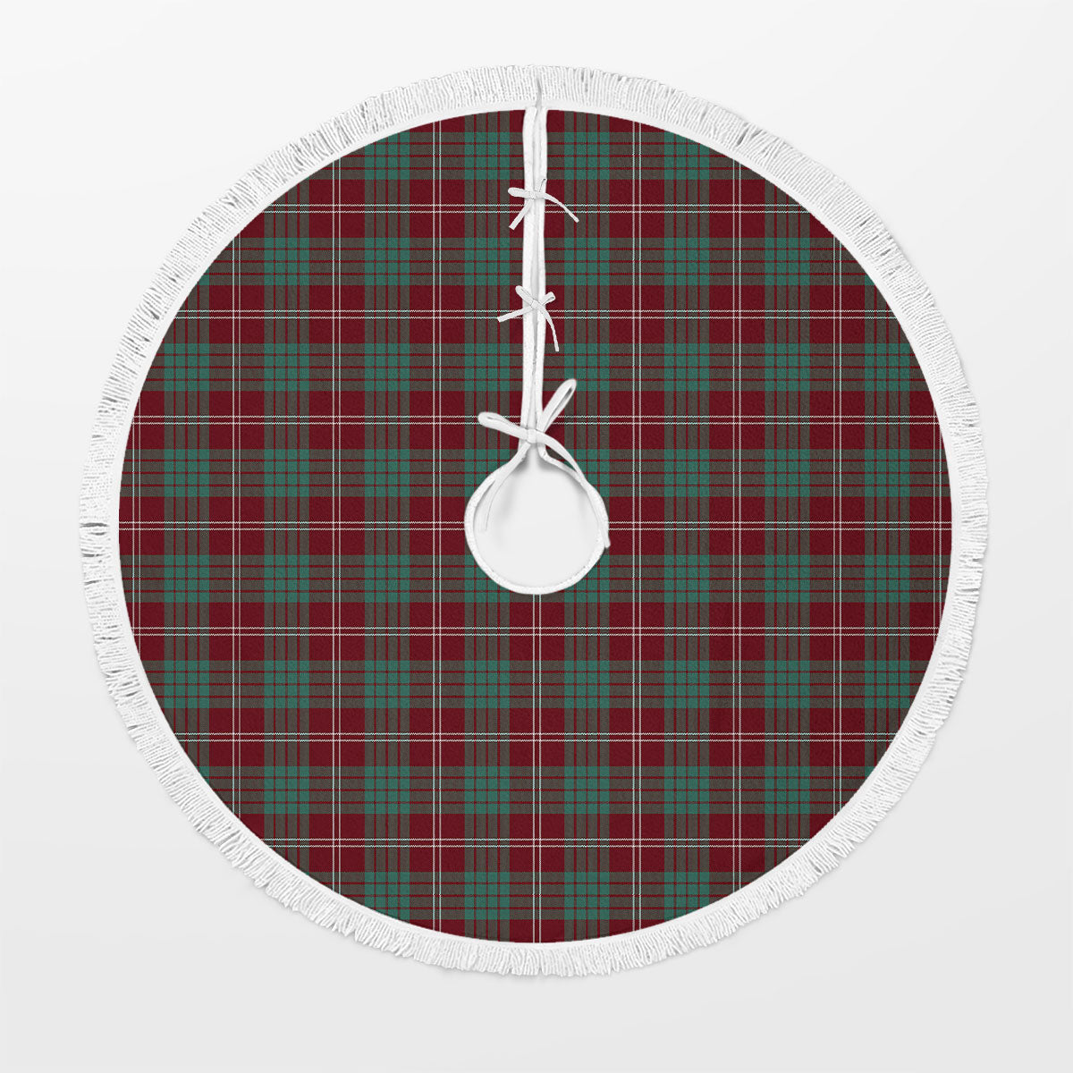 Clan Crawford Modern Tartan Christmas Tree Skirt HK90 Crawford Modern Tartan Tartan Christmas   