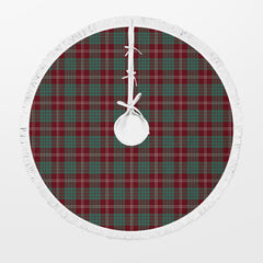 Clan Crawford Modern Tartan Christmas Tree Skirt HK90 Crawford Modern Tartan Tartan Christmas   