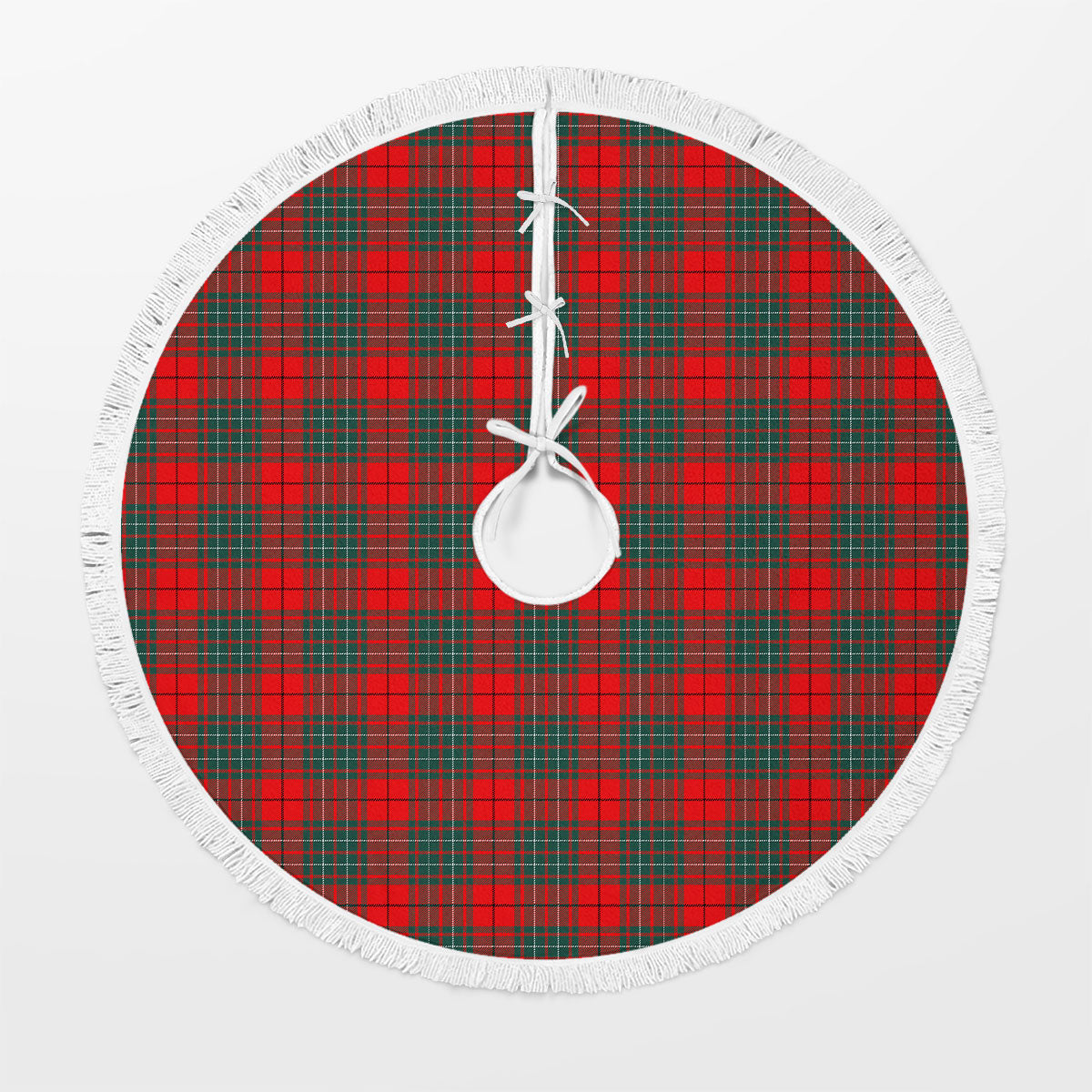 Clan Cumming Modern Tartan Christmas Tree Skirt PT45 Cumming Modern Tartan Tartan Christmas   