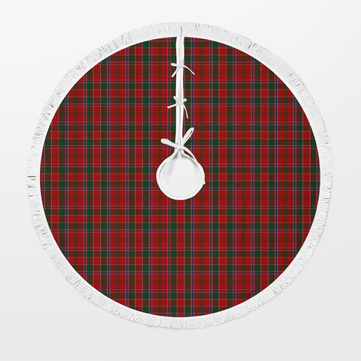 Clan Dalzell Tartan Christmas Tree Skirt HR36 Dalzell Tartan Tartan Christmas   