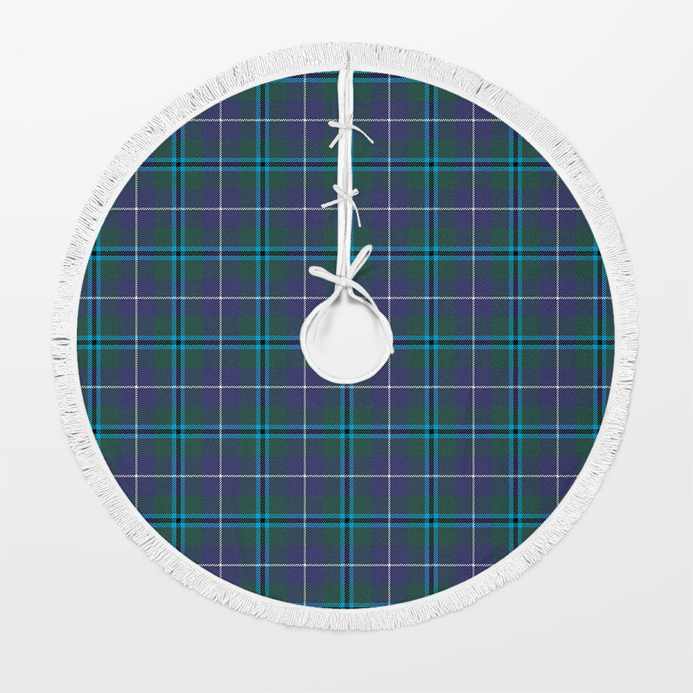 Clan Douglas Modern Tartan Christmas Tree Skirt TB57 Douglas Modern Tartan Tartan Christmas   