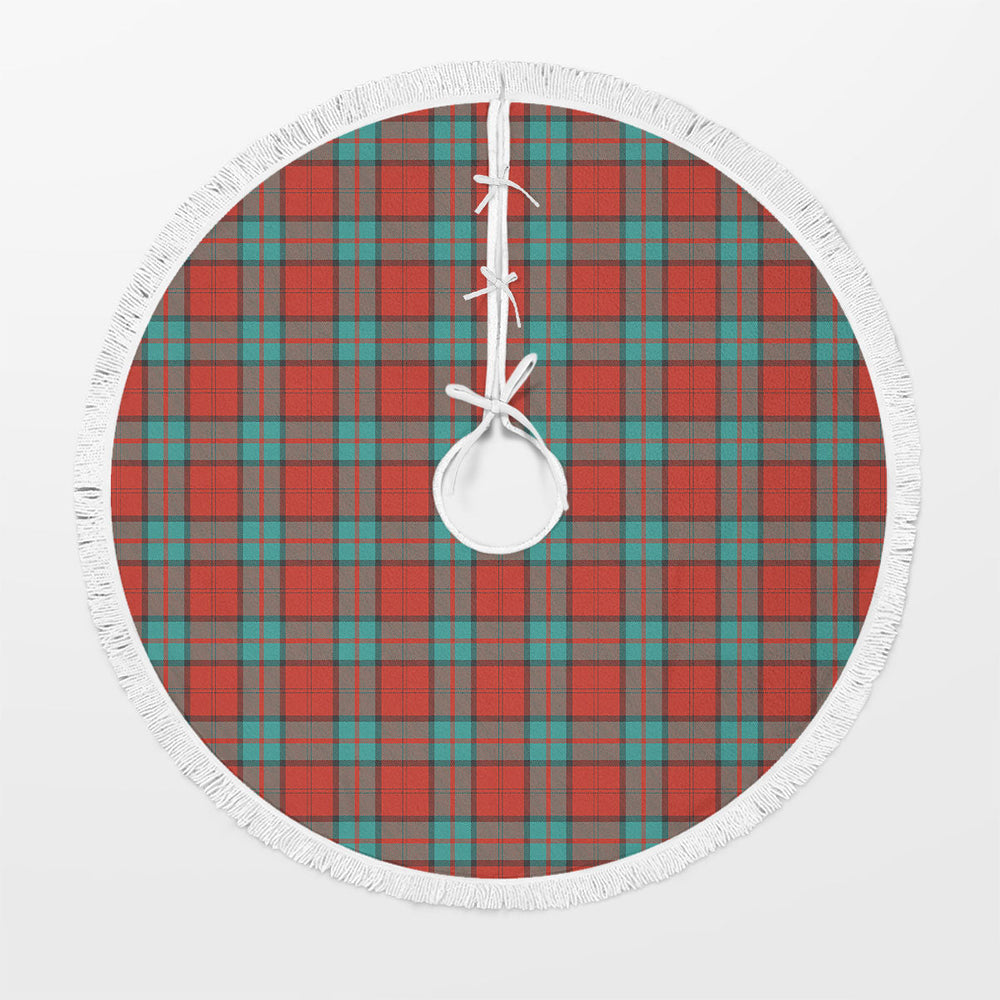 Clan Dunbar Ancient Tartan Christmas Tree Skirt TH43 Dunbar Ancient Tartan Tartan Christmas   