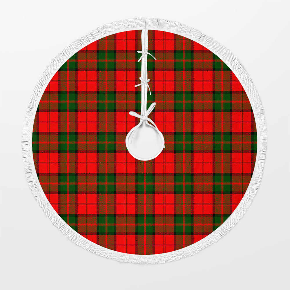 Clan Dunbar Modern Tartan Christmas Tree Skirt JS12 Dunbar Modern Tartan Tartan Christmas   