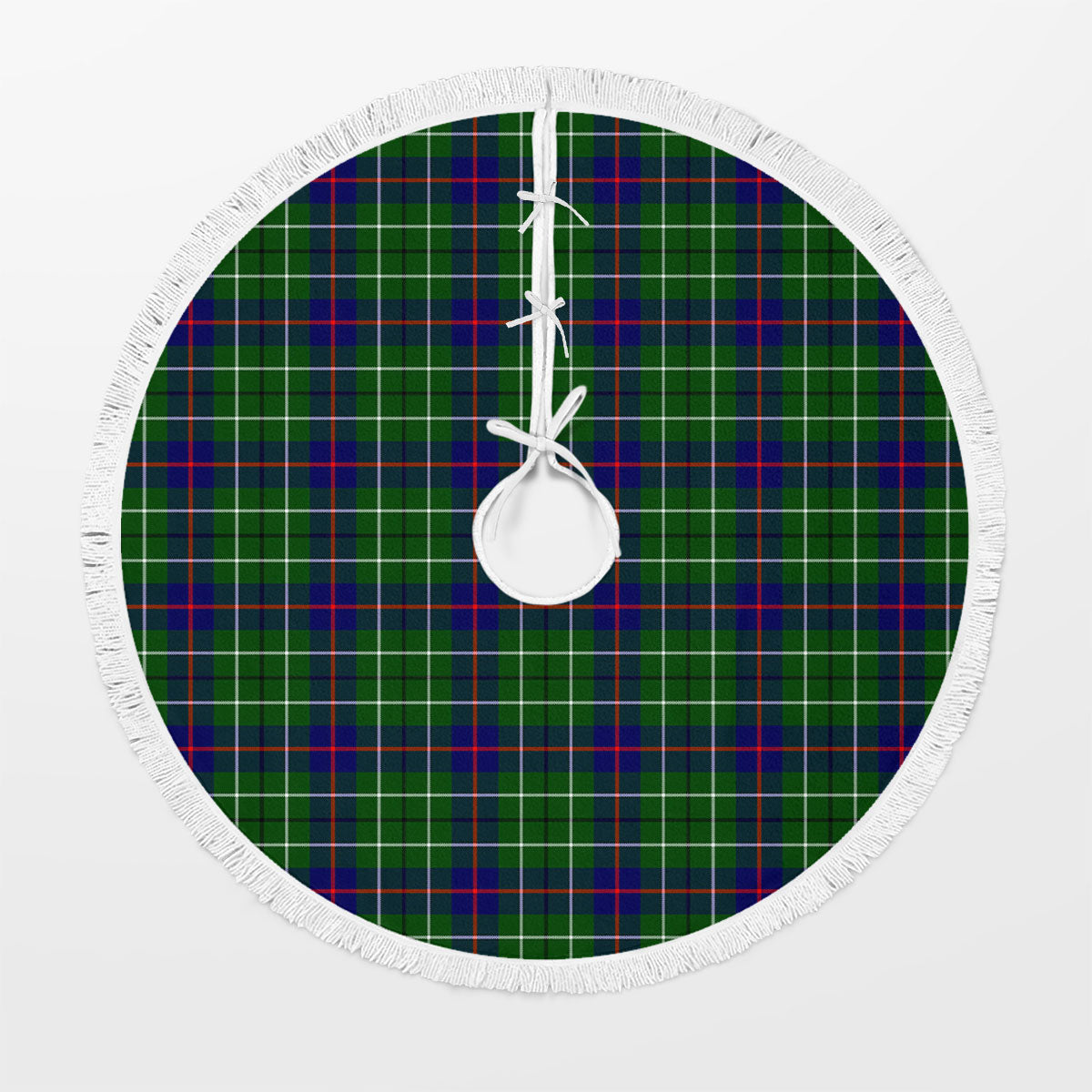 Clan Duncan Modern Tartan Christmas Tree Skirt OZ13 Duncan Modern Tartan Tartan Christmas   