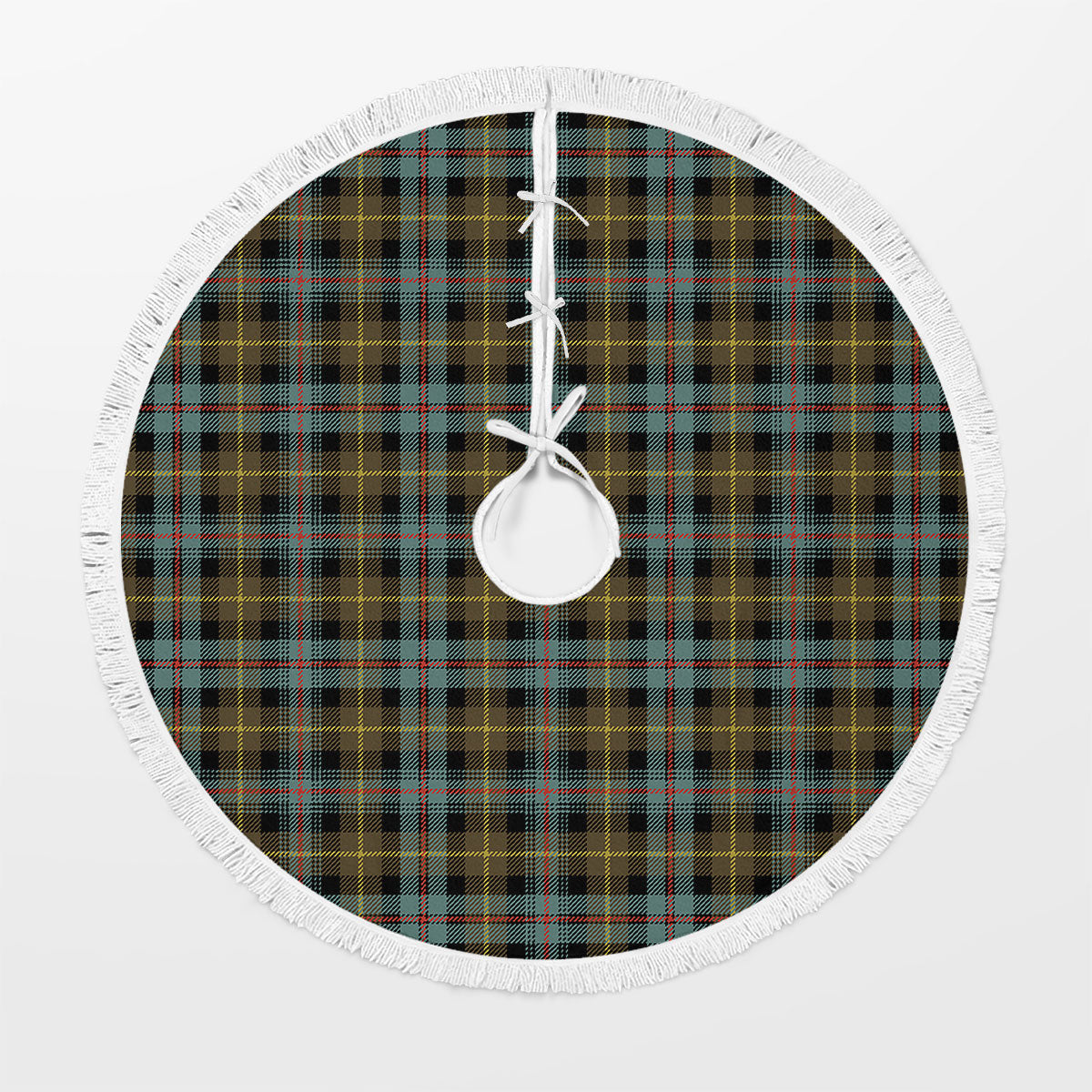 Clan Farquharson Weathered Tartan Christmas Tree Skirt HZ93 Farquharson Weathered Tartan Tartan Christmas   