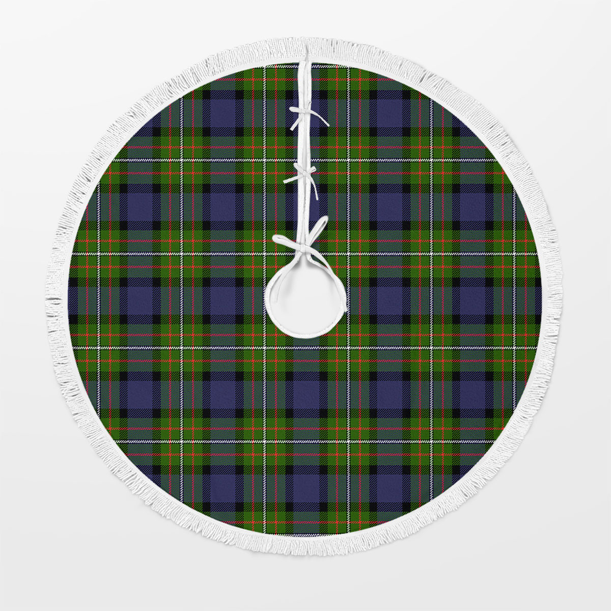 Clan Ferguson Tartan Christmas Tree Skirt DL34 Ferguson Tartan Tartan Christmas   