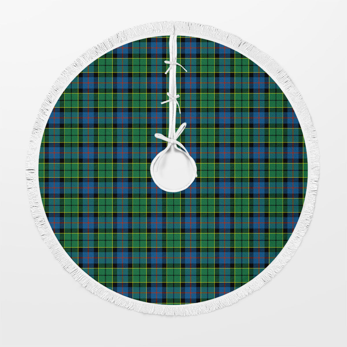 Clan Forsyth Ancient Tartan Christmas Tree Skirt XF70 Forsyth Ancient Tartan Tartan Christmas   