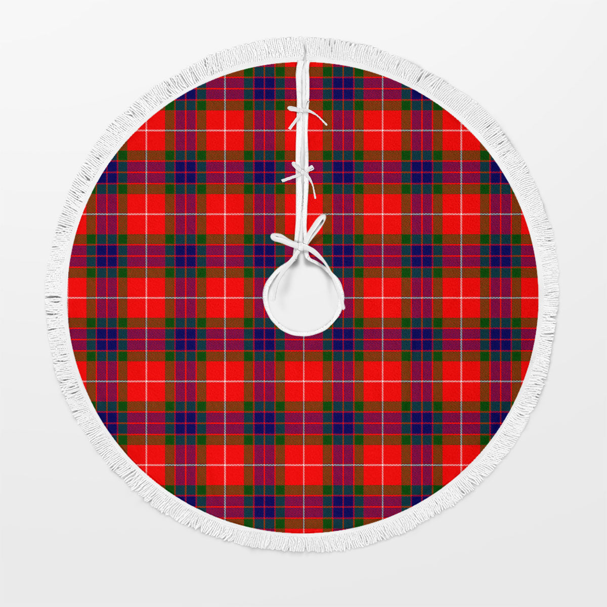 Clan Fraser (of Lovat) Modern Tartan Christmas Tree Skirt YL33 Fraser (of Lovat) Modern Tartan Tartan Christmas   