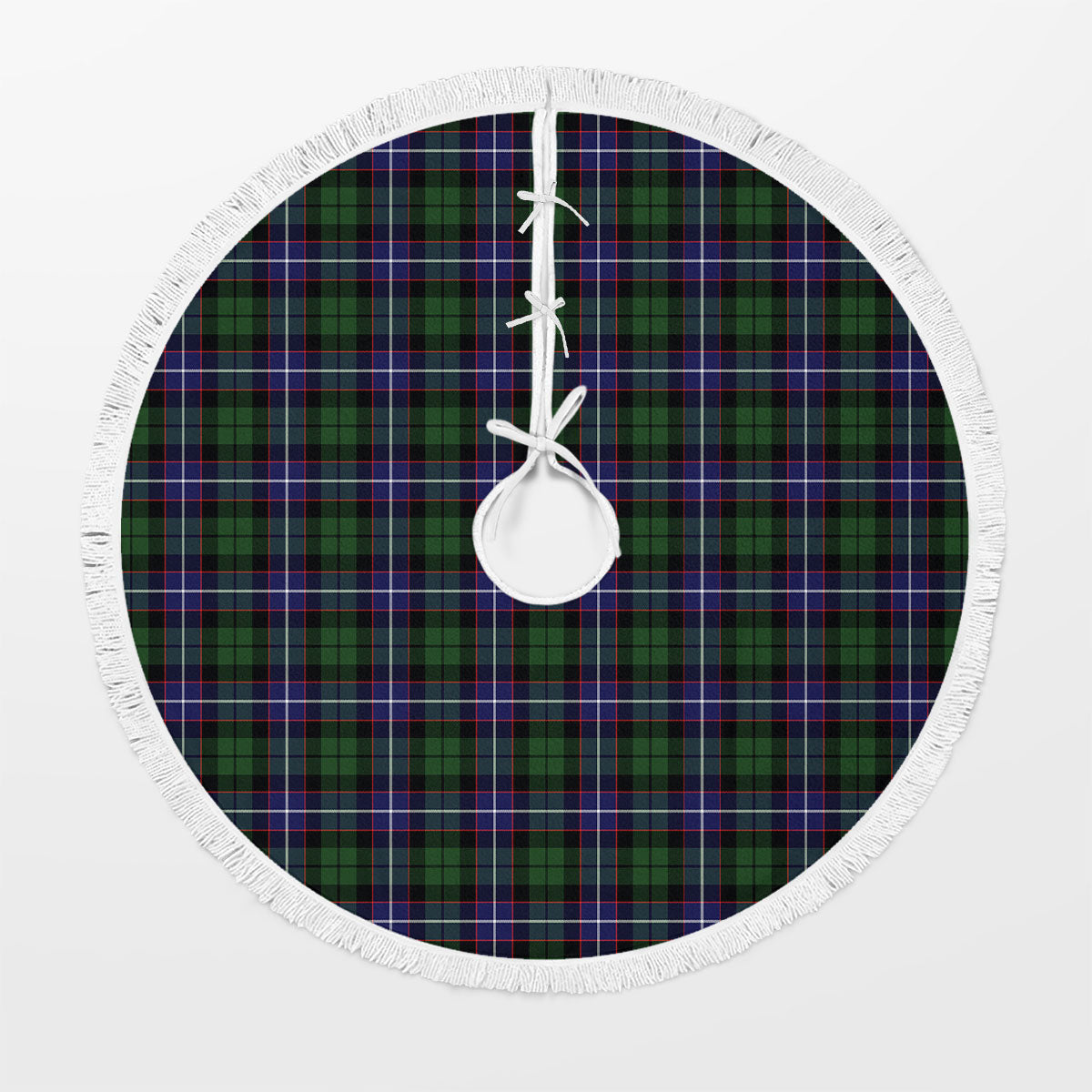 Clan Galbraith Modern Tartan Christmas Tree Skirt ZF15 Galbraith Modern Tartan Tartan Christmas   