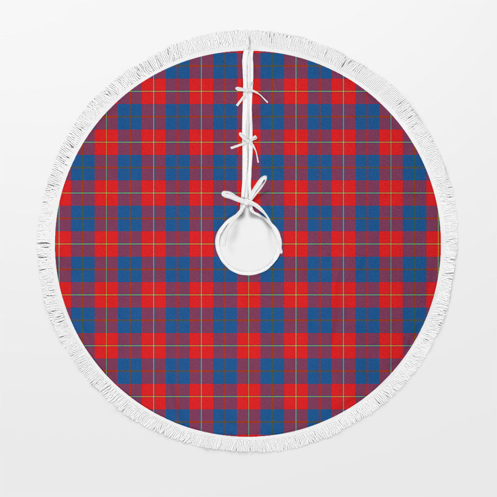 Clan Galloway Red Tartan Christmas Tree Skirt YD24 Galloway Red Tartan Tartan Christmas   
