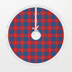 Clan Galloway Red Tartan Christmas Tree Skirt YD24 Galloway Red Tartan Tartan Christmas   