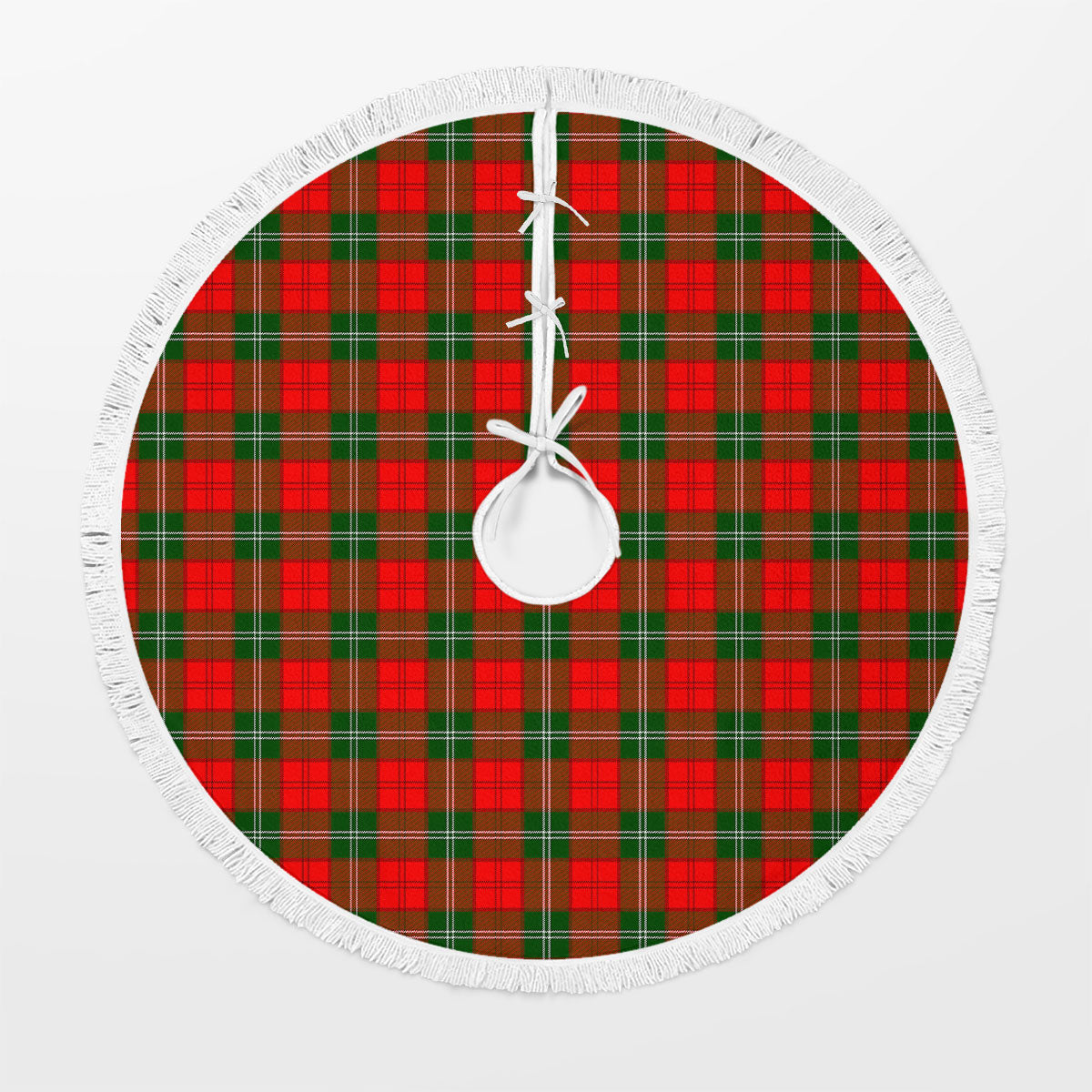 Clan Gartshore Tartan Christmas Tree Skirt EZ29 Gartshore Tartan Tartan Christmas   