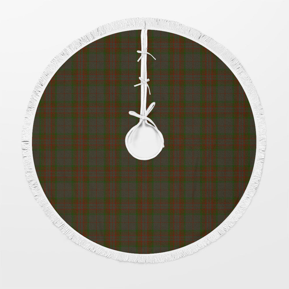 Clan Gray Tartan Christmas Tree Skirt GL71 Gray Tartan Tartan Christmas   