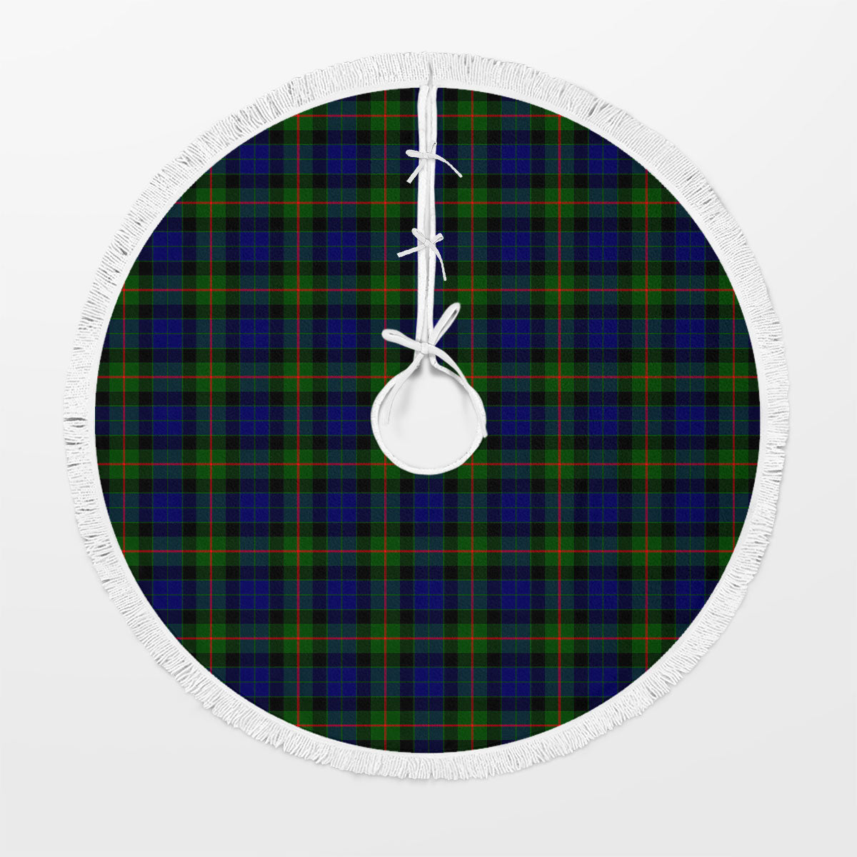 Clan Gunn Modern Tartan Christmas Tree Skirt MH62 Gunn Modern Tartan Tartan Christmas   