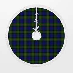 Clan Gunn Modern Tartan Christmas Tree Skirt MH62 Gunn Modern Tartan Tartan Christmas   