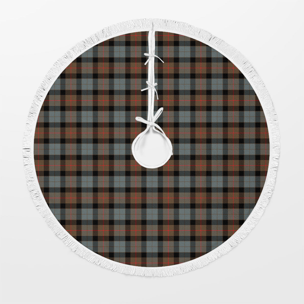 Clan Gunn Weathered Tartan Christmas Tree Skirt NH56 Gunn Weathered Tartan Tartan Christmas   