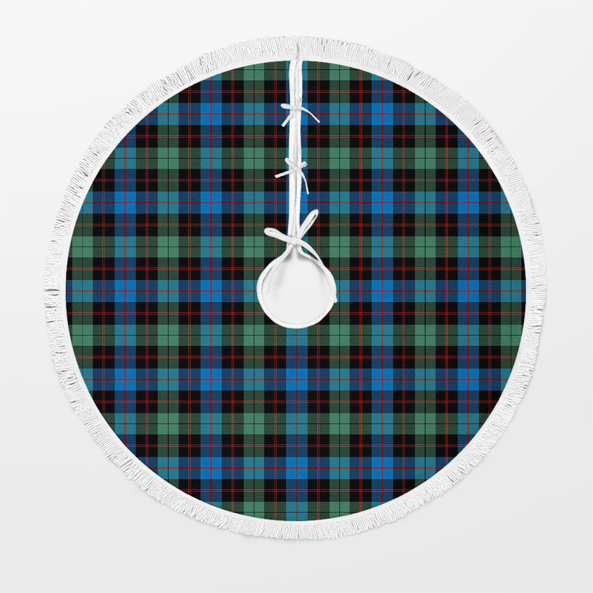 Clan Guthrie Ancient Tartan Christmas Tree Skirt NU16 Guthrie Ancient Tartan Tartan Christmas   