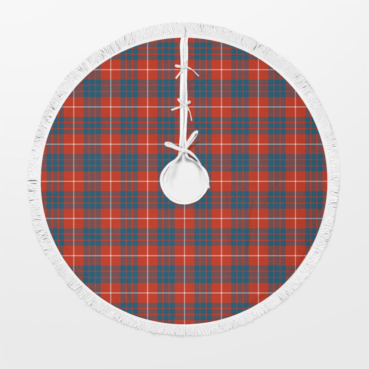 Clan Hamilton Ancient Tartan Christmas Tree Skirt IG60 Hamilton Ancient Tartan Tartan Christmas   